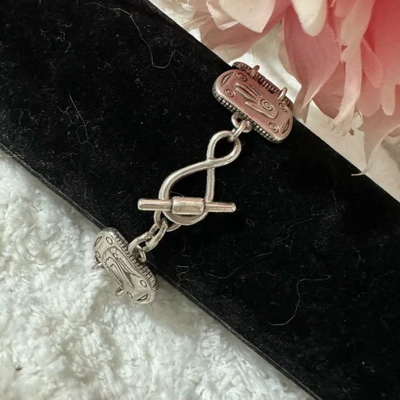 Authentic Brighton Silver Tone Bracelet - Picture 6 of 9